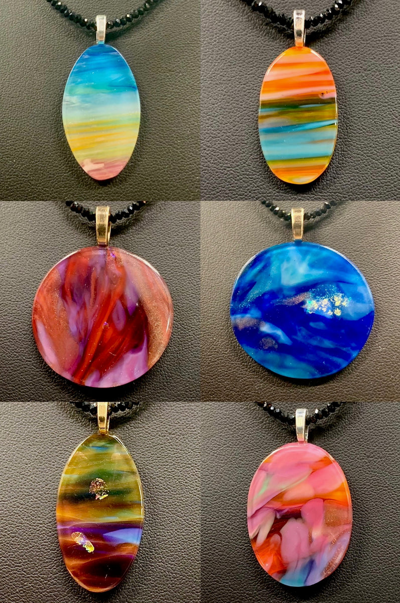 Jewelry Prairie Fire Glass