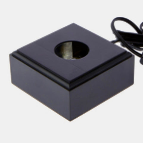 Square Light Base: Black